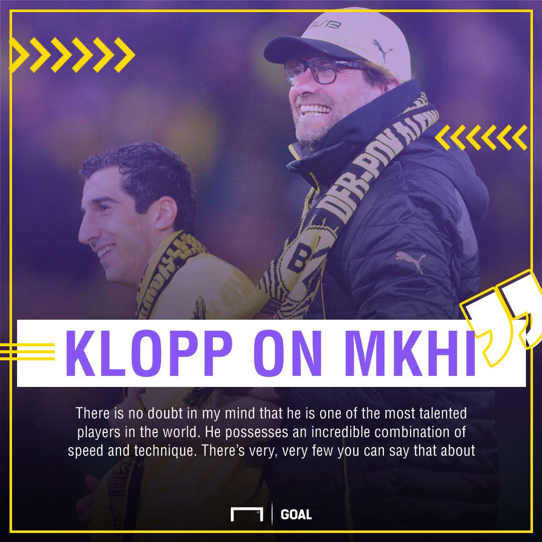 GFX Klopp on Mkhitaryan