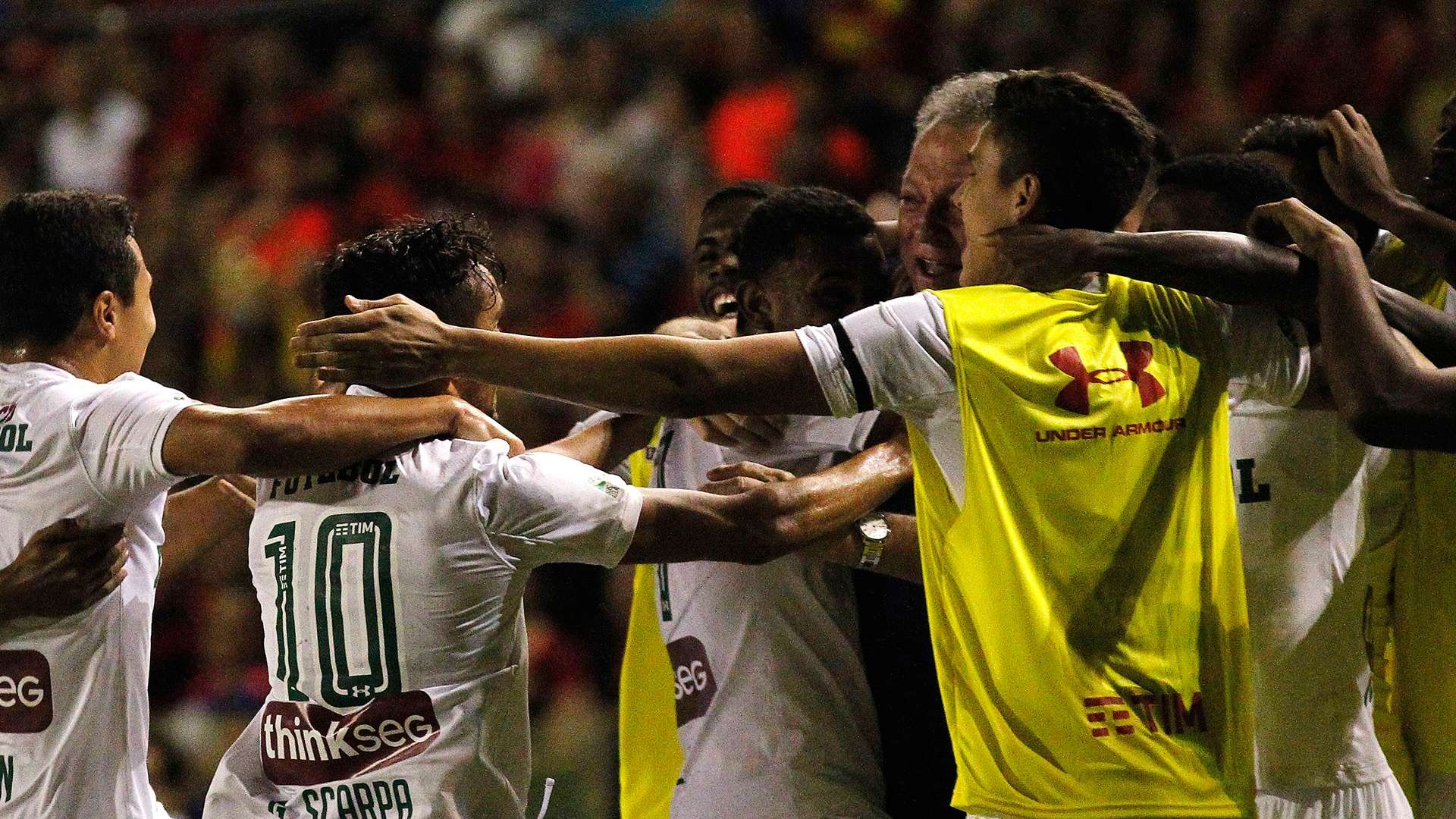 Abel Braga jogadores Sport Recife Fluminense Brasileirao Serie A 02082017