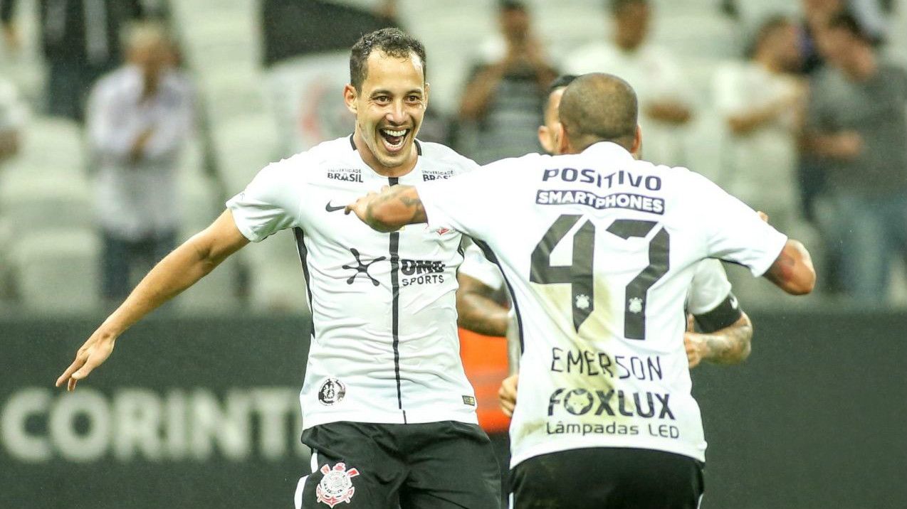 Rodriguinho e Emerson Sheik - Corinthians - 15/04/2018