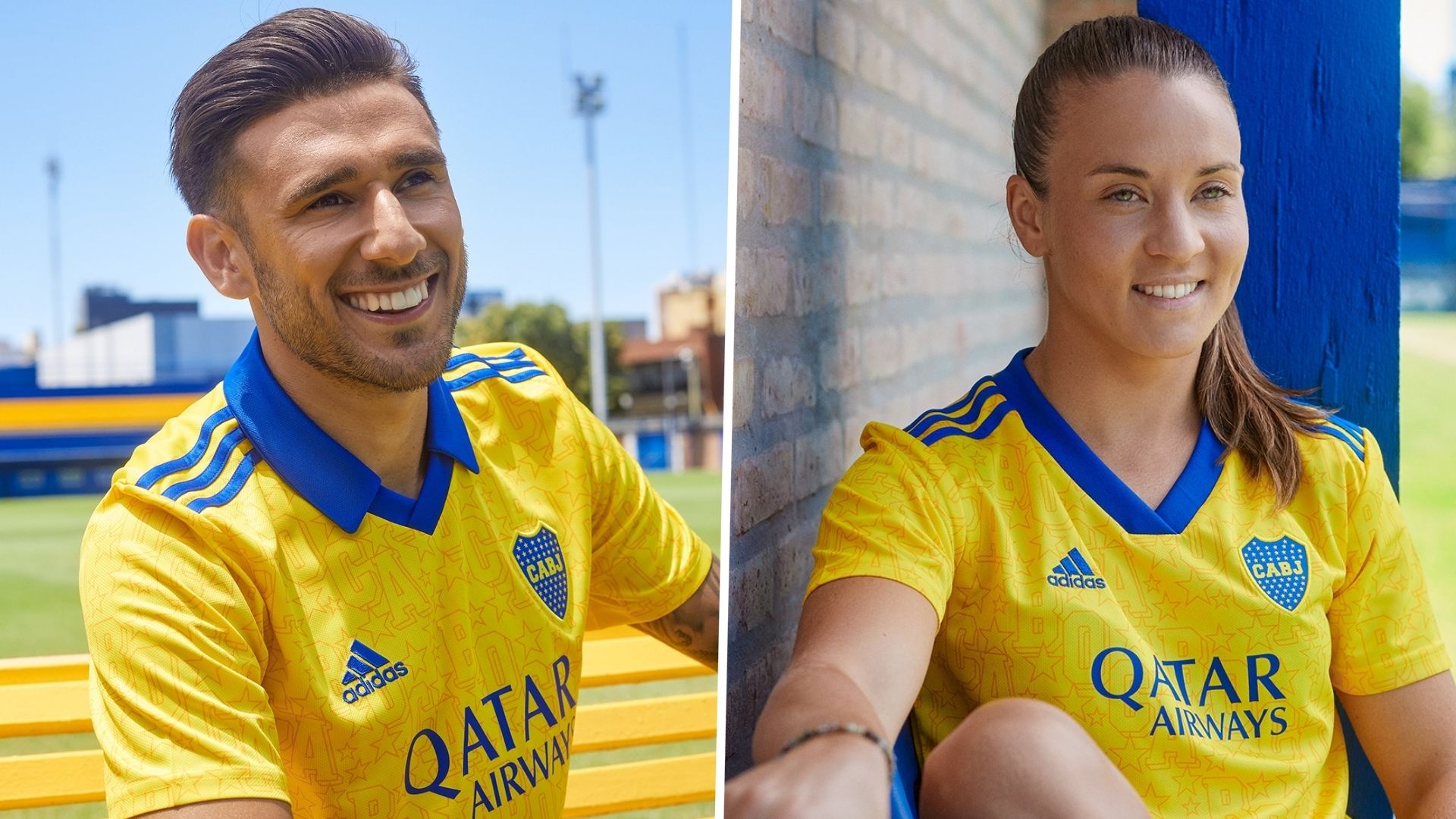 Eduardo Salvio Amancay Urbani camiseta Boca alternativa 2022 Casa Amarilla