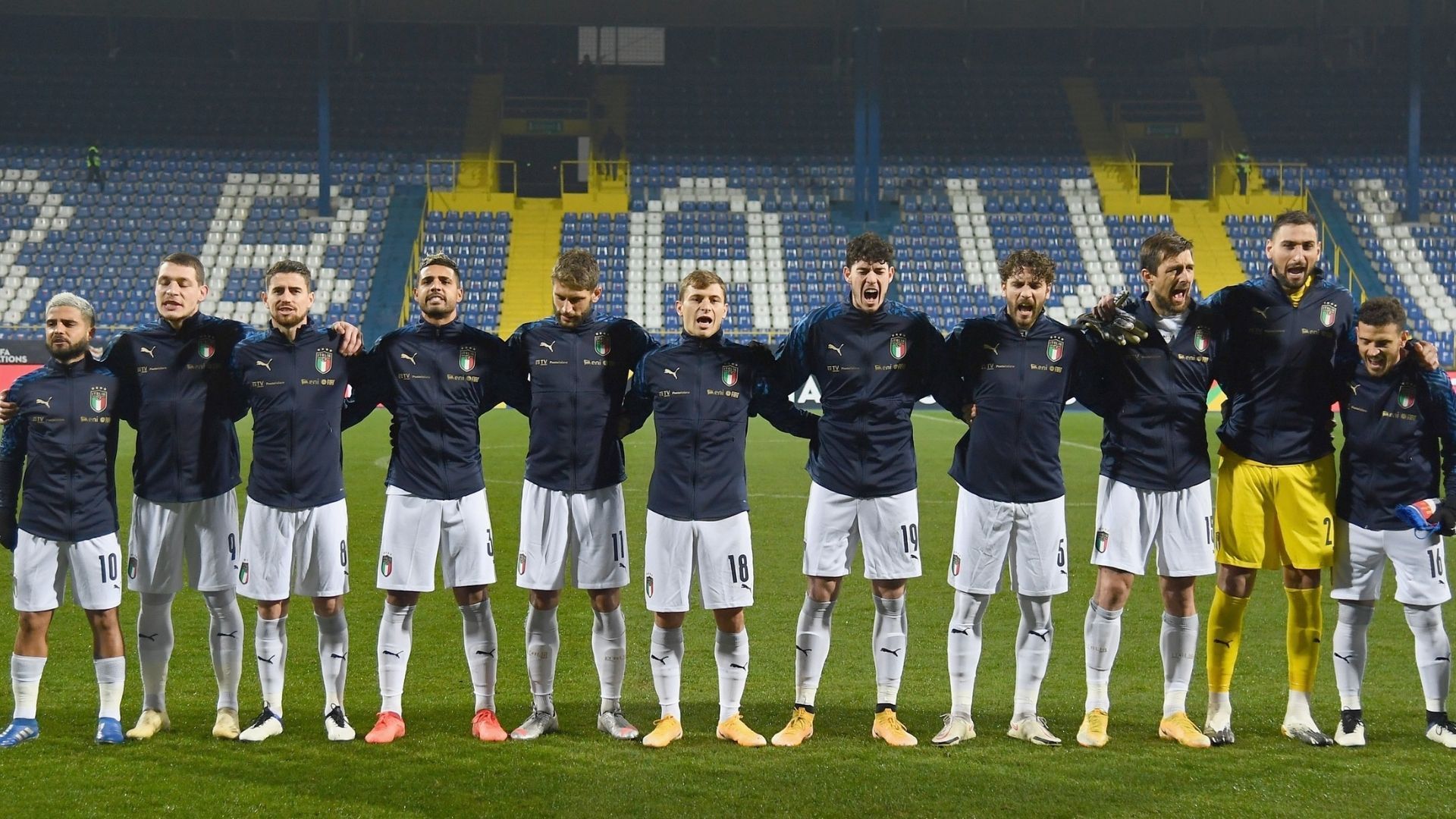 Italia Bosnia 18/11/18 Nations League