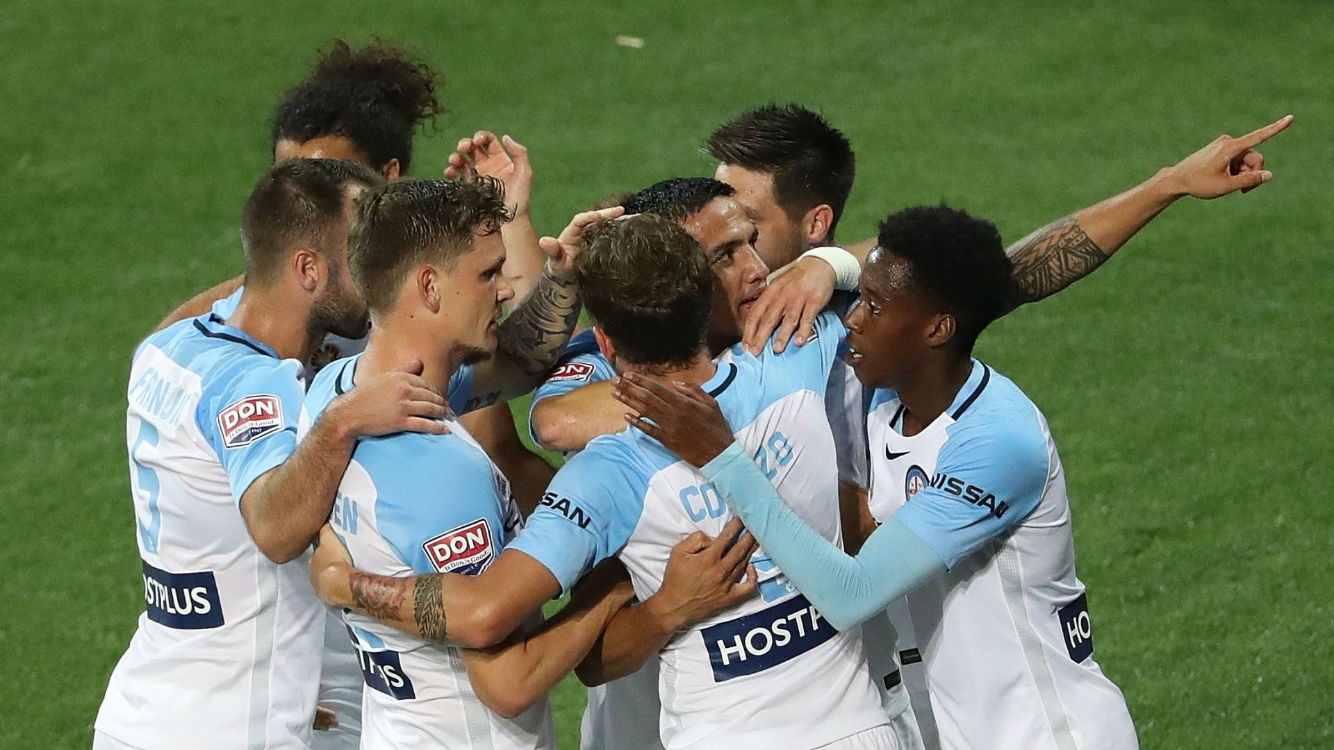 Tim Cahill Melbourne City v Adelaide United A-League 07042017