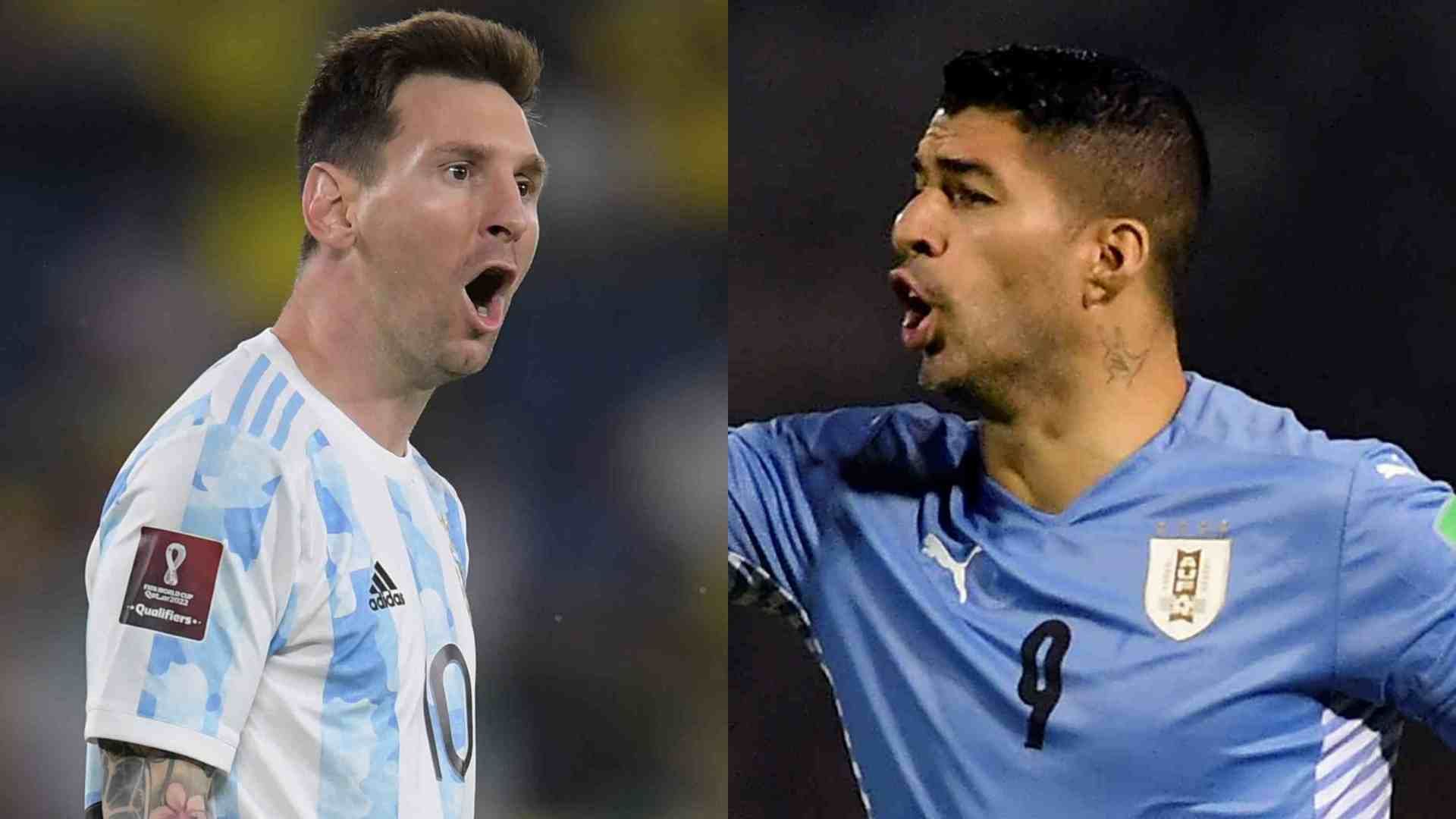 Messi Argentina Suarez Uruguay