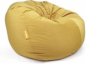 بين باج من الشامواه الناعم مع حشوة من جامبل نيست، افضل للاسترخاء في الاماكن المغلقة للاطفال والكبار