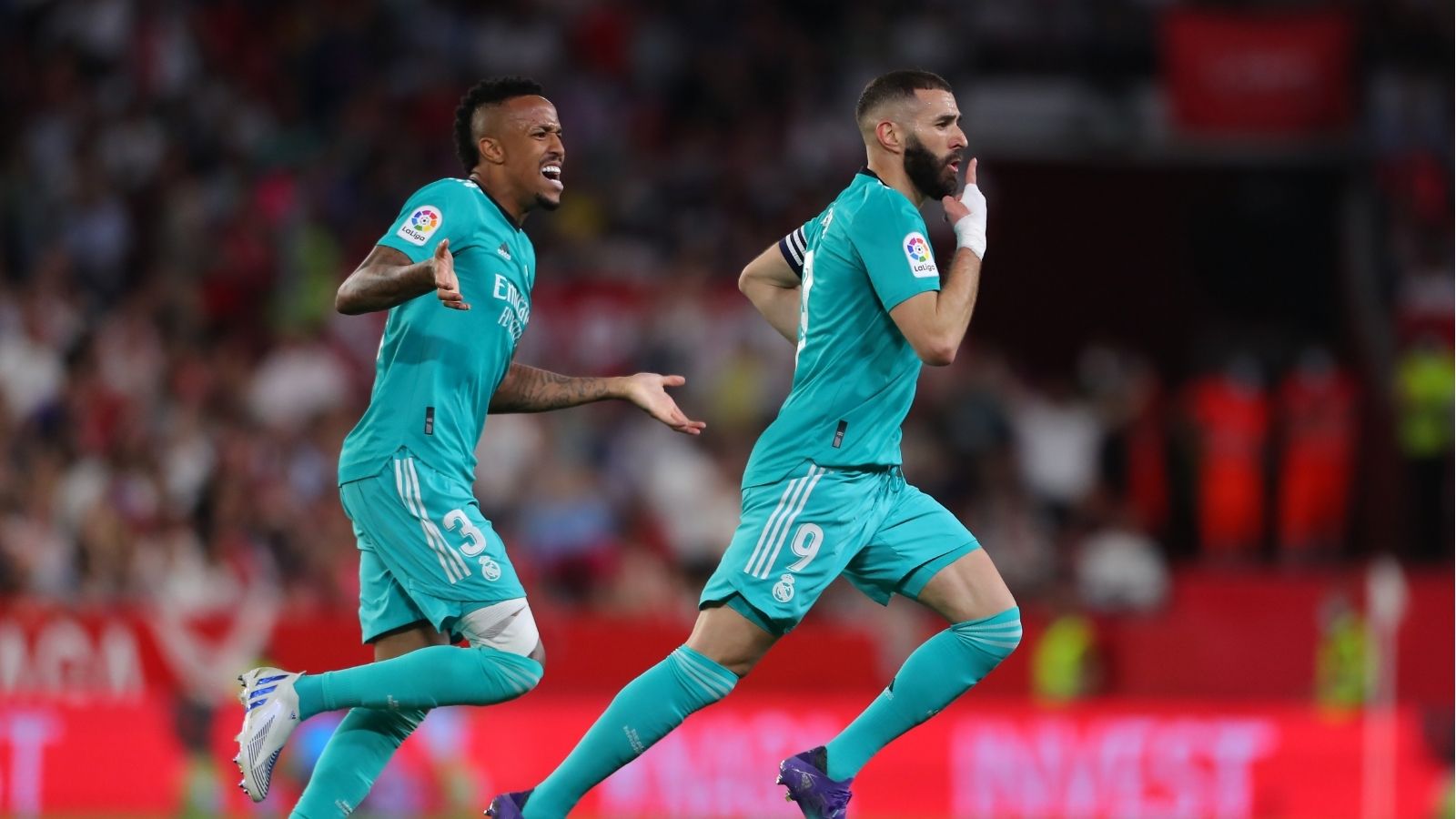 Real Madrid Sevilla Kareem Benzema Militao