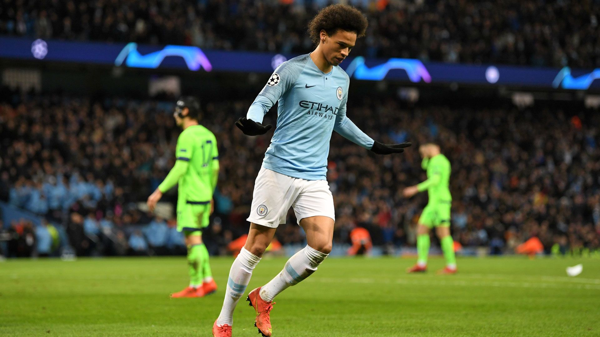 Leroy Sane Manchester City Schalke 04 Champions League 12032019