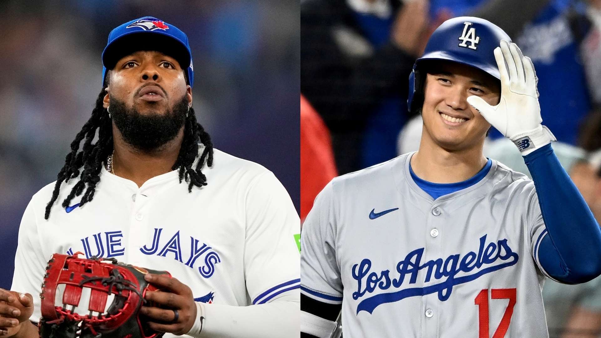 Vladimir Guerrero Jr. Blue Jays Shohei Ohtani Dodgers