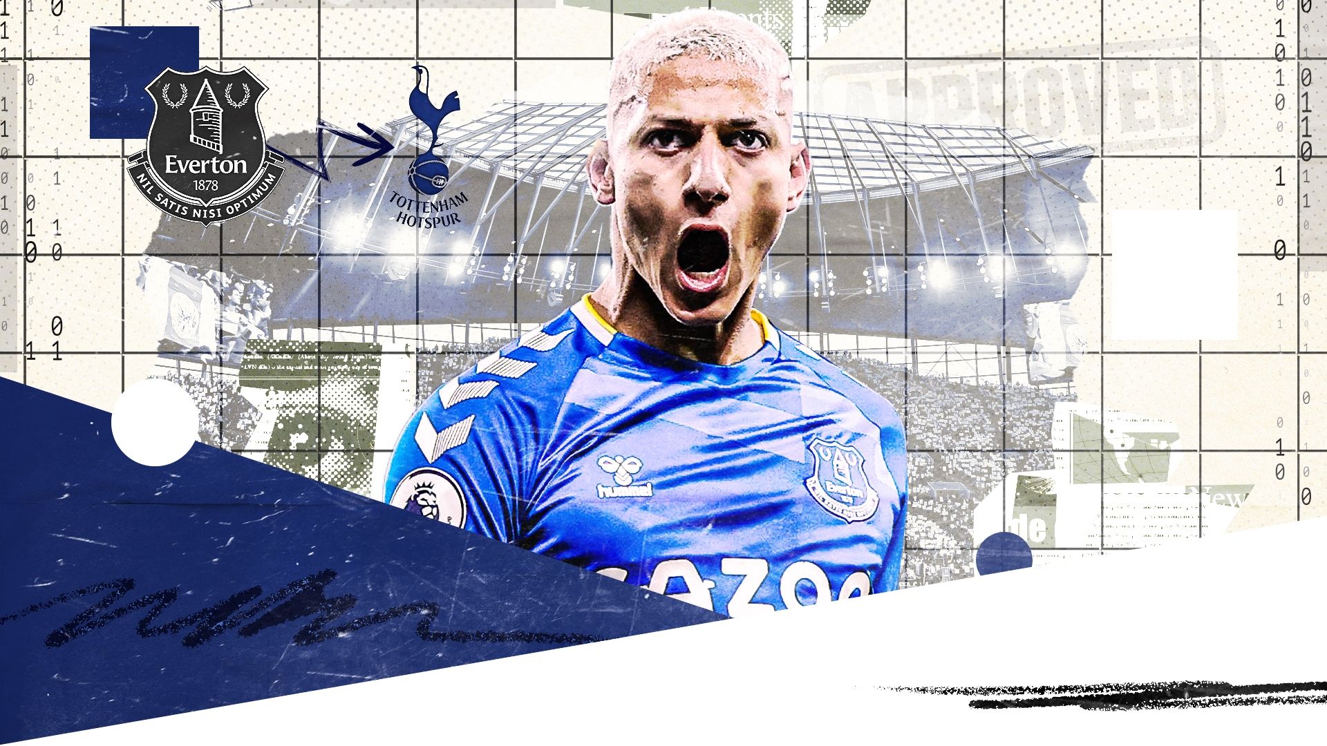 Richarlison Tottenham GFX