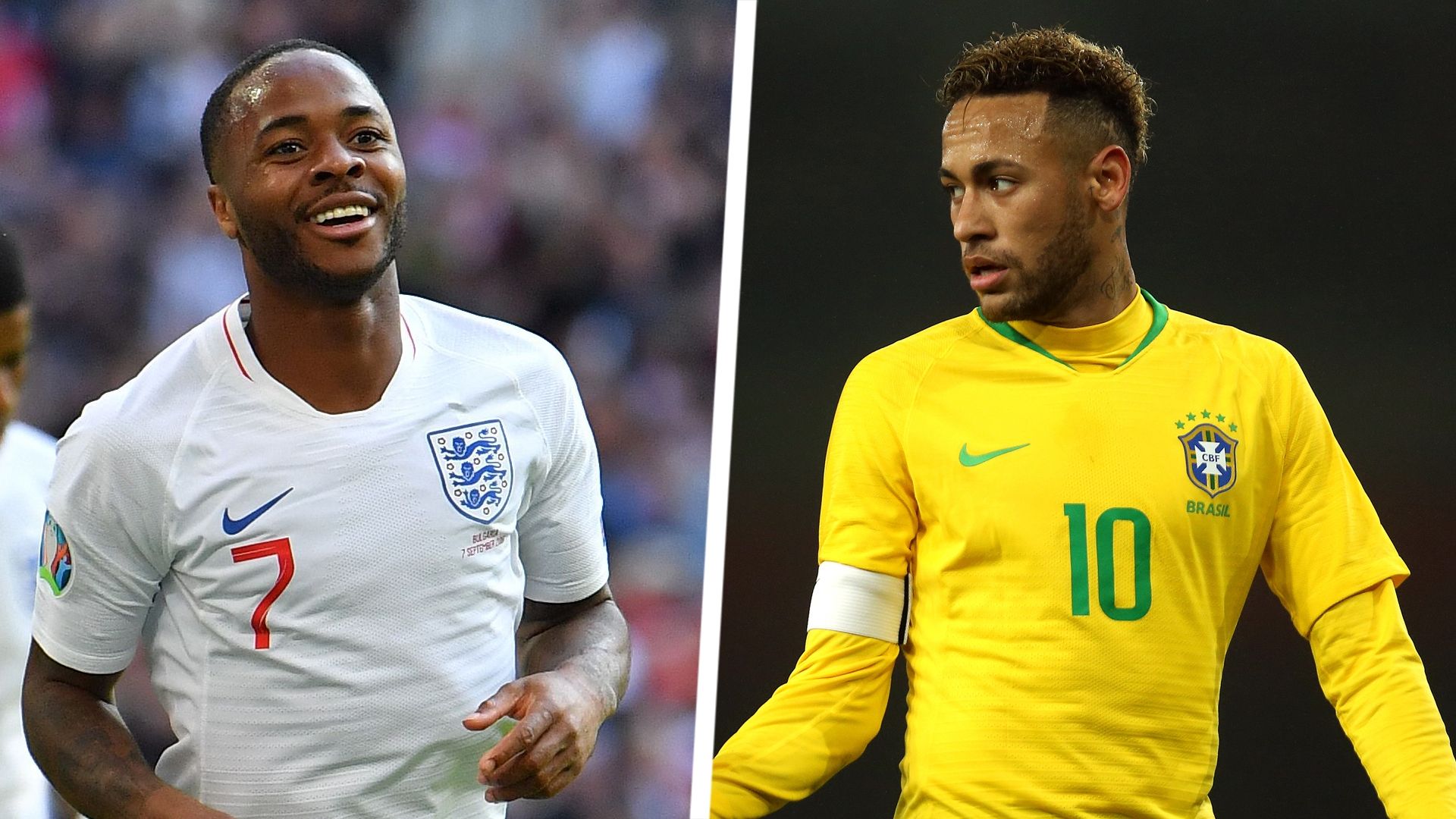 Raheem Sterling Neymar Split