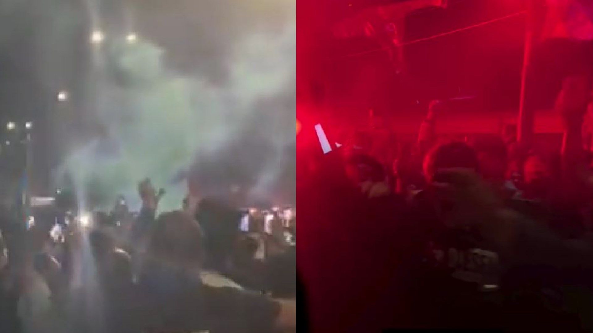 Napoli tifosi Capodichino