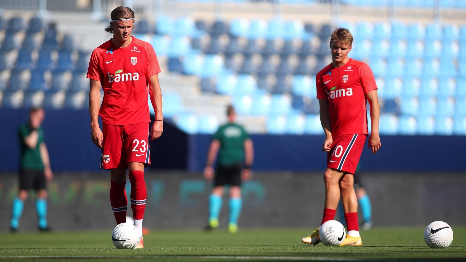 Martin Ödegaard Erling Haaland Norwegen