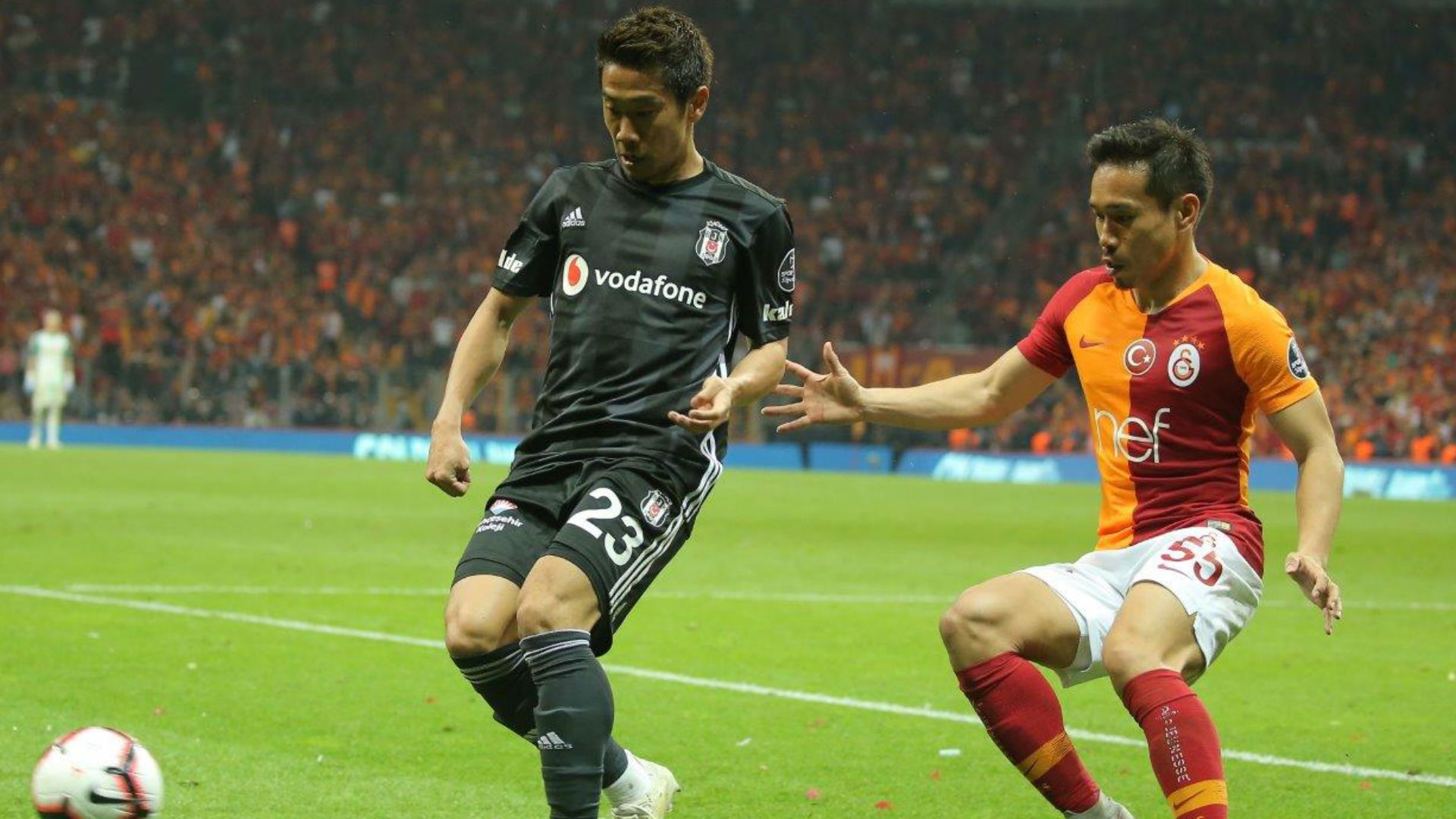 Galatasaray Besiktas Kagawa Nagatomo  04052019