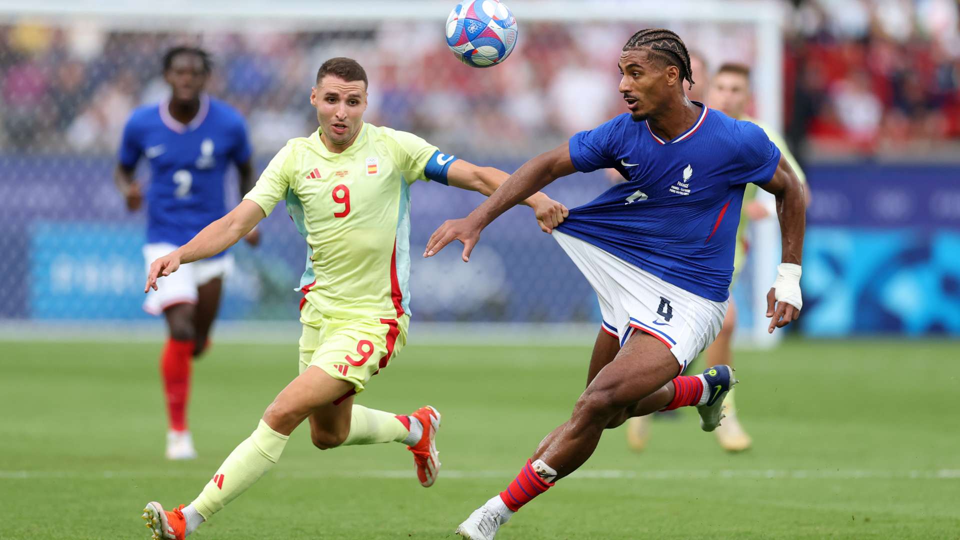 Abel Ruiz Loic Bade France Spain Olympic Games 09082024