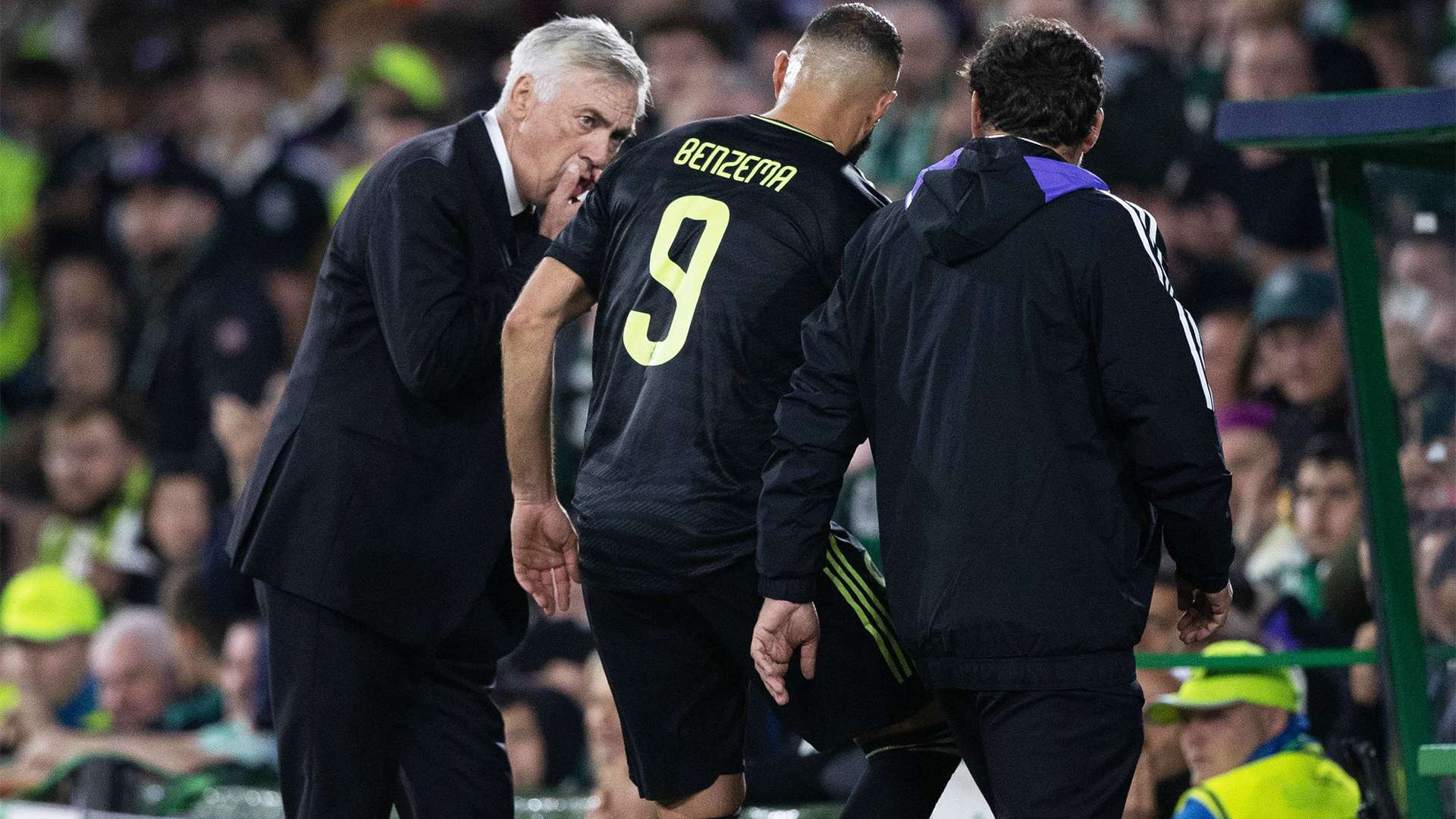 Carlo Ancelotti Karim Benzema 2022-23