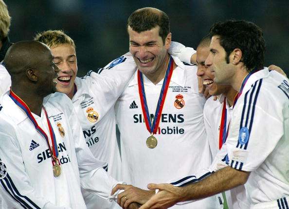 Ronaldo Nazario, Zinedine Zidane, Luis Figo (2002)
