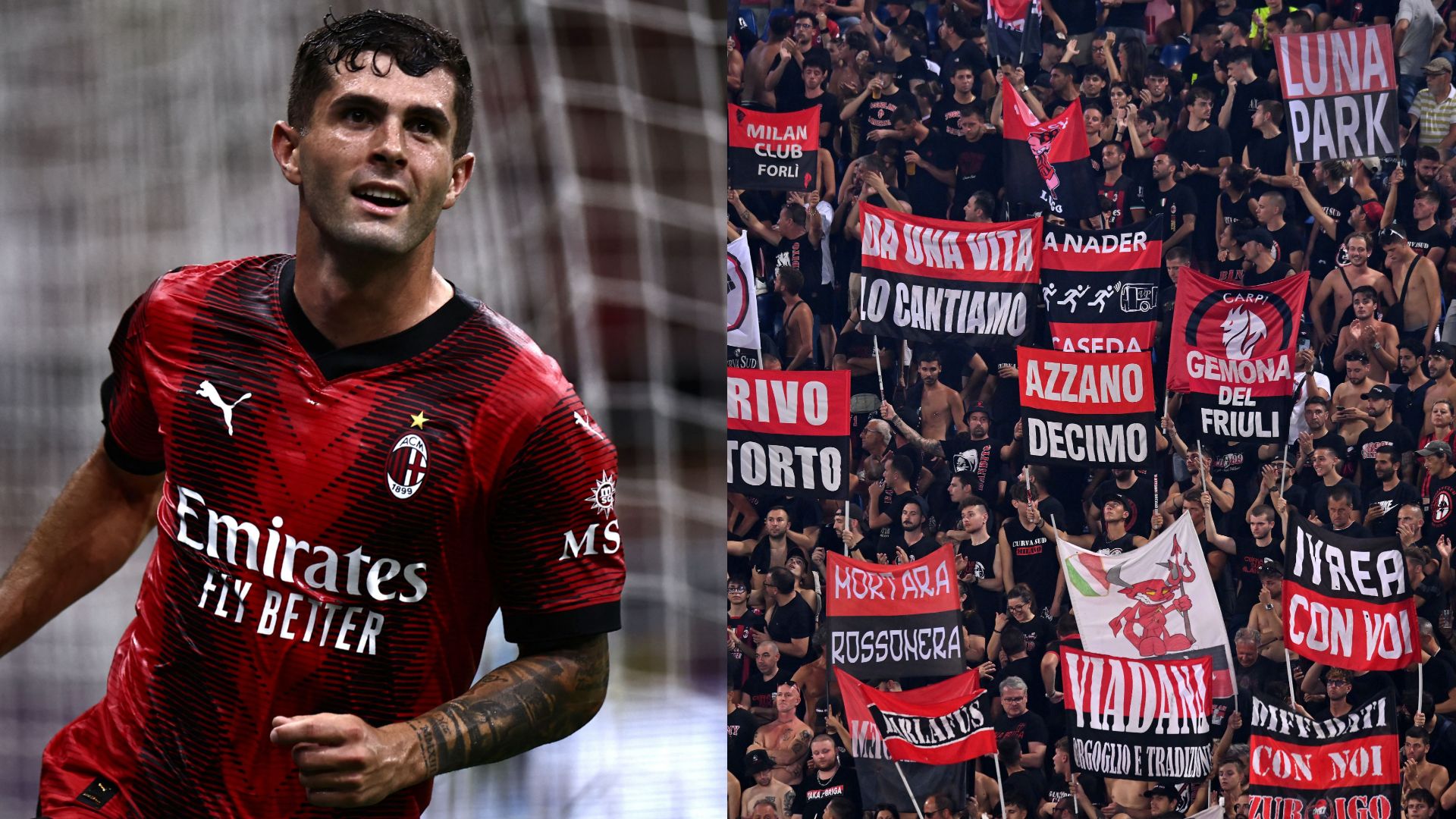 Christian Pulisic Milan 2023