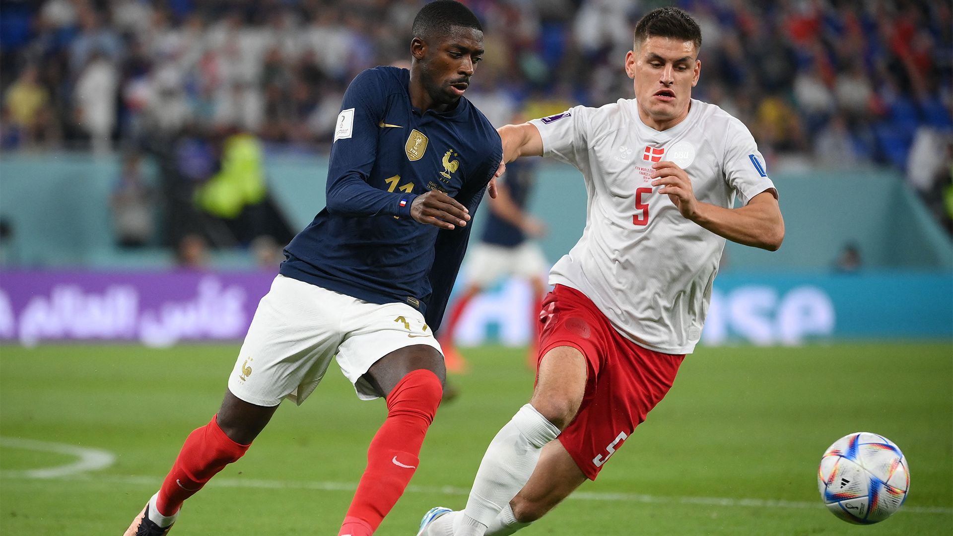Ousmane Dembele France Denmark World Cup 2022