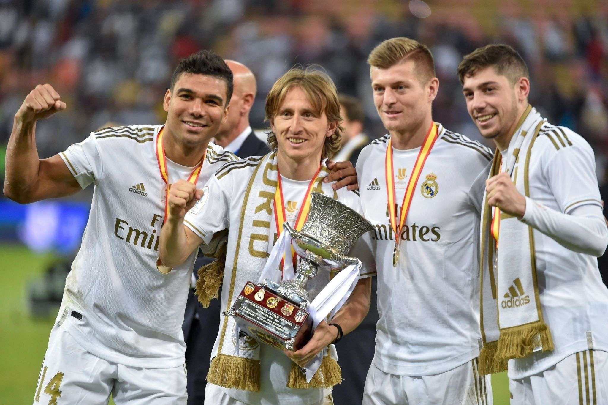 Casemiro Modric Kroos Valverde