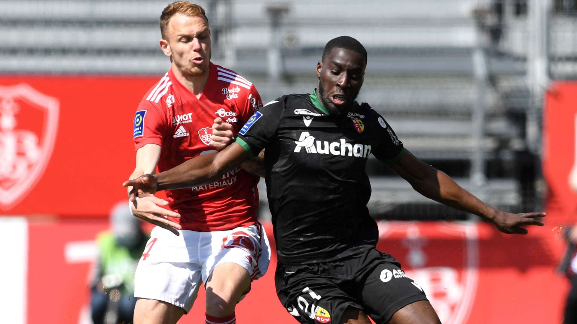 Massadio Haidara Irvin Cardona Brest Lens Ligue 1 18042021