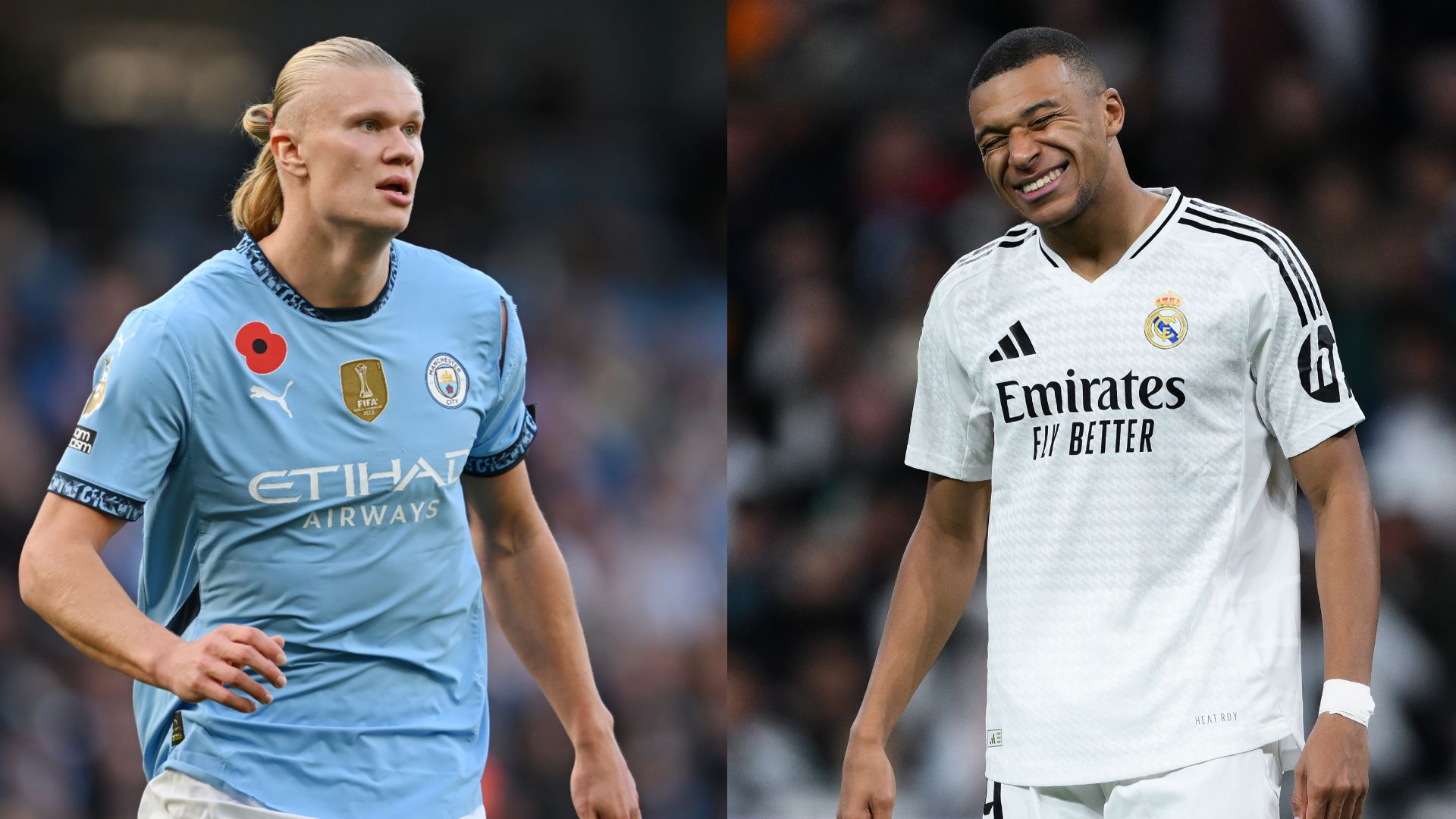 Erling Haaland Kylian Mbappe