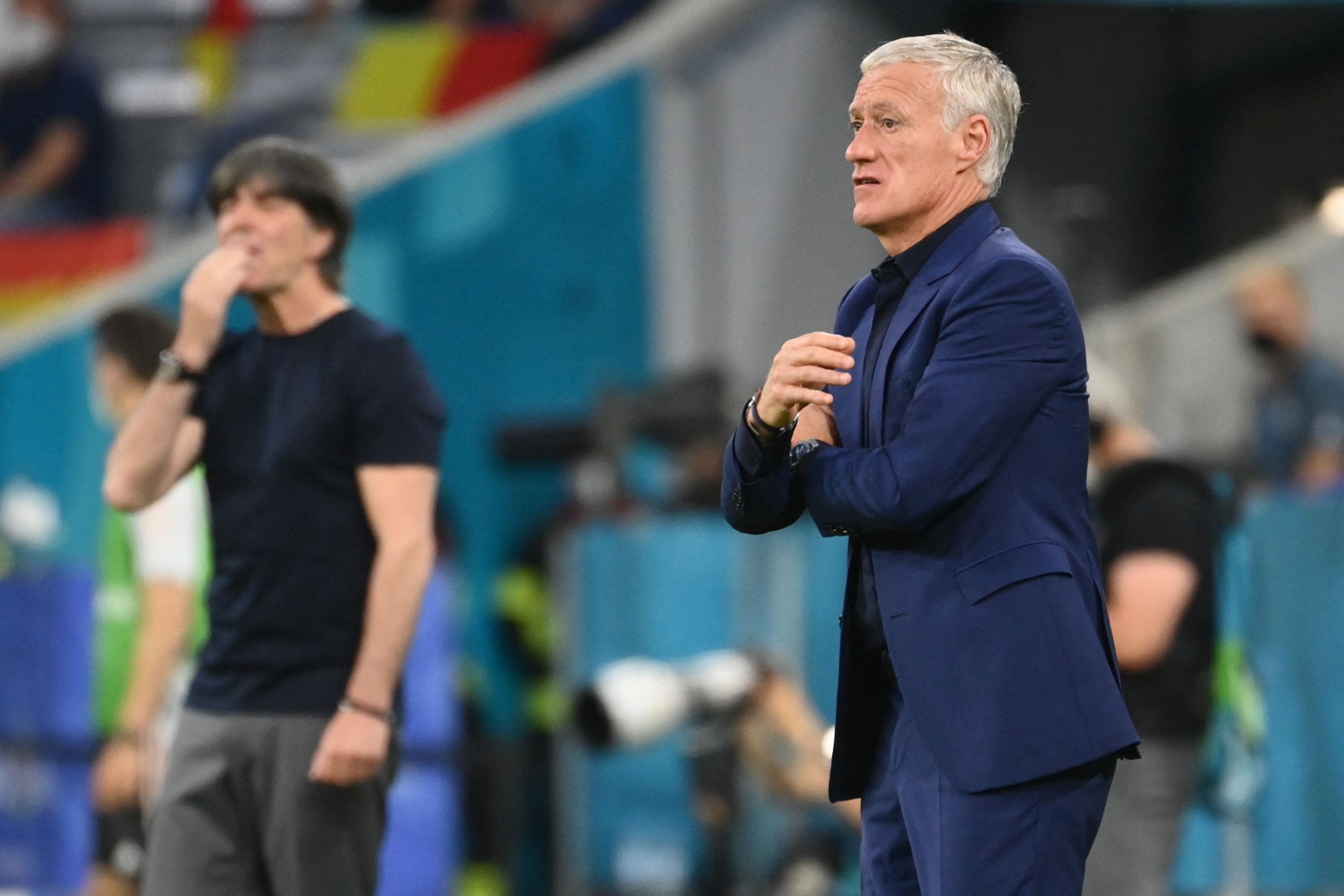 Didier Deschamps - France-Allemagne.