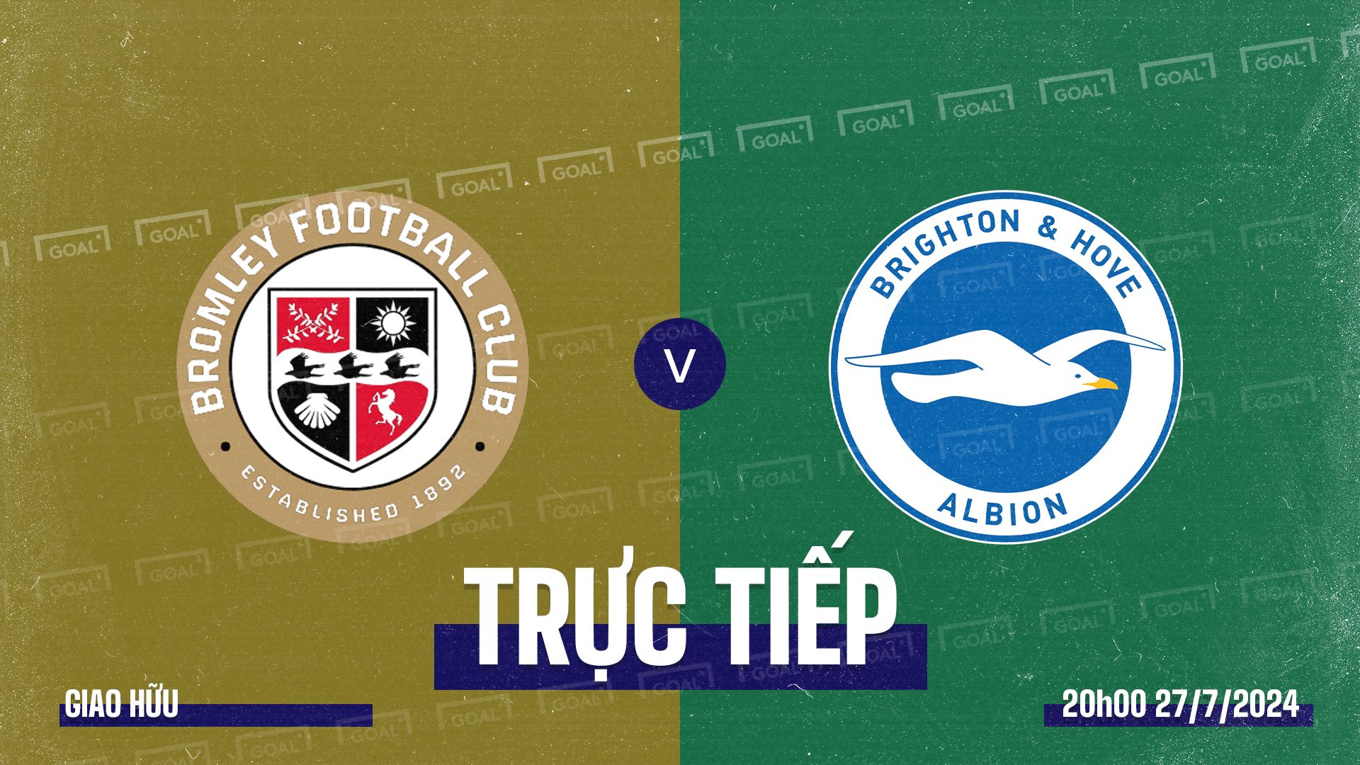 Bromley vs Brighton 2024 GFX