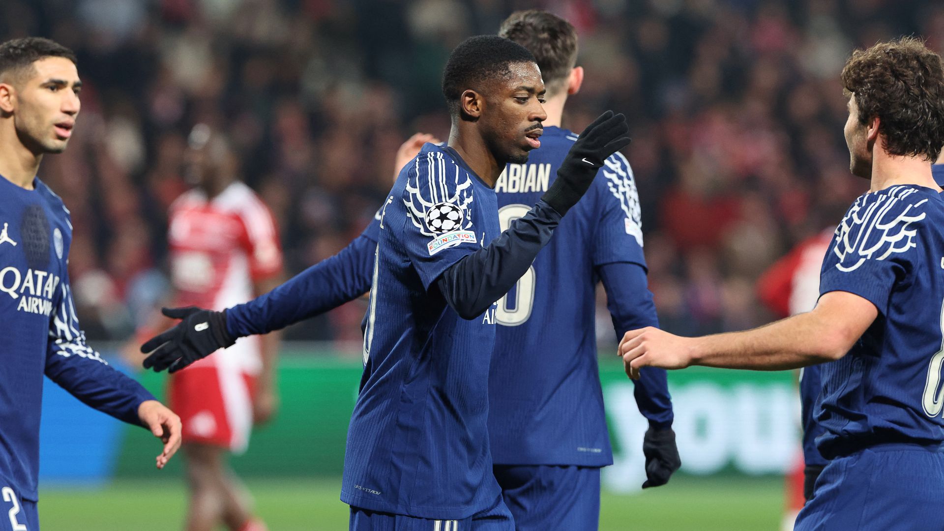 Dembele Brest PSG Champions League