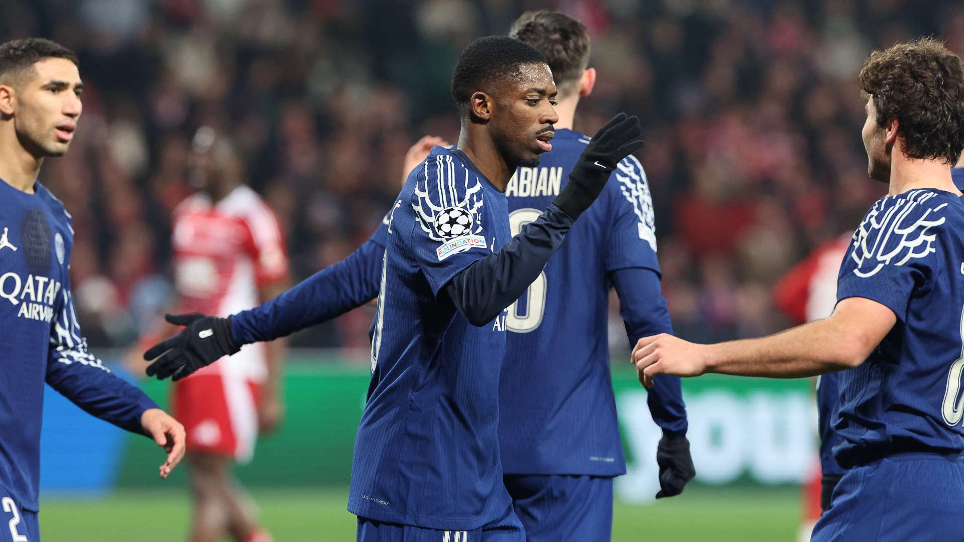 Dembele Brest PSG Champions League