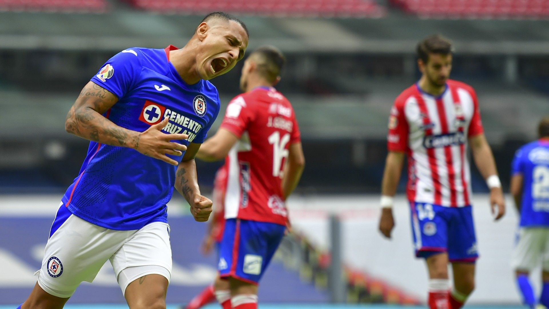 Yoshimar Yotún Cruz Azul San Luis Guardianes 2021