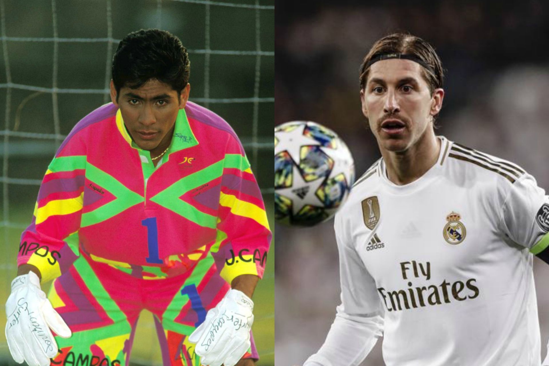 Jorge Campos Sergio Ramos