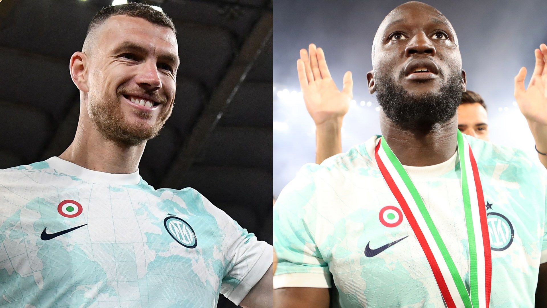 Dzeko Lukaku Inter