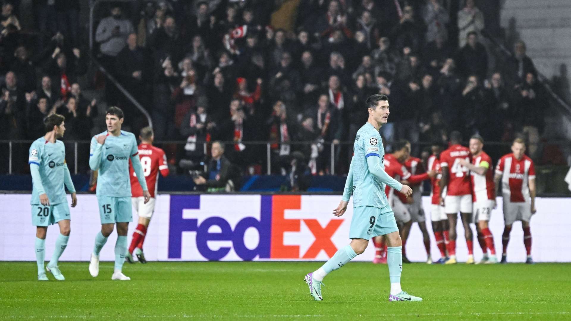 Antwerp Barcelona 2023-24 Lewandowski