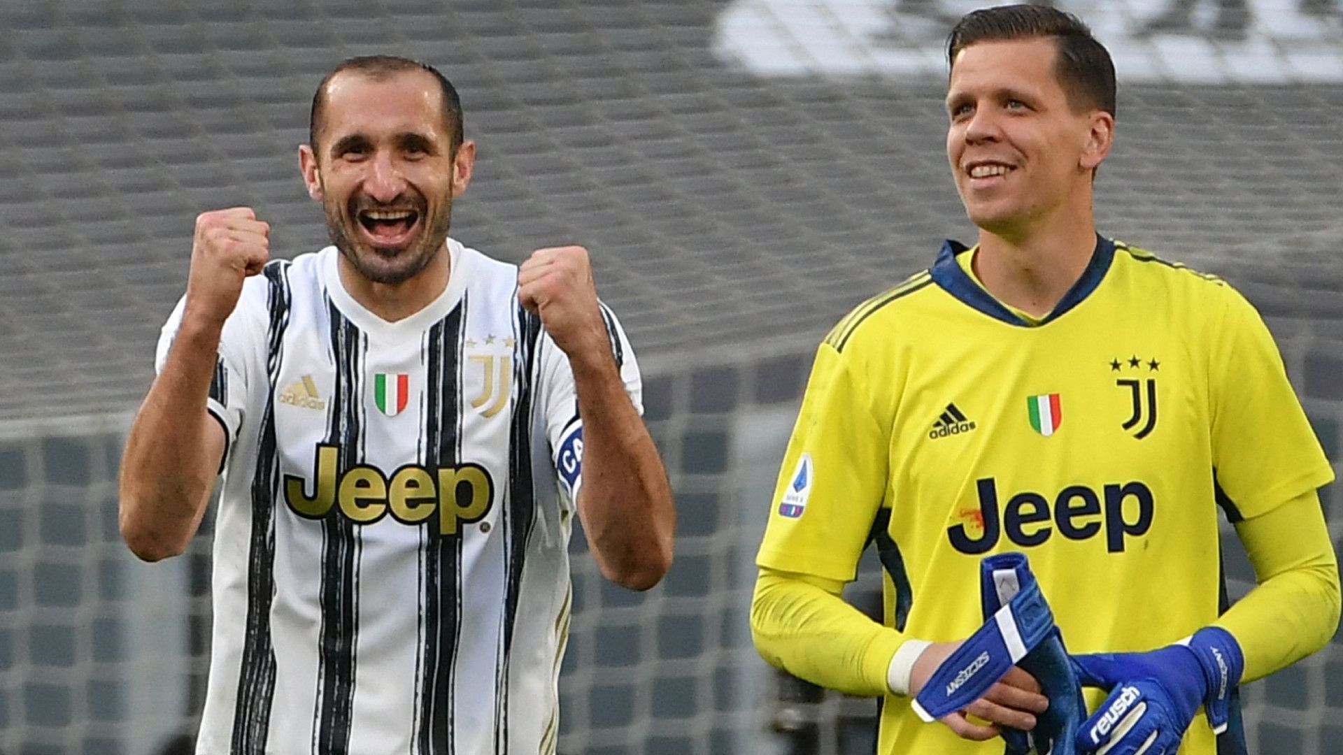 GIORGIO CHIELLINI WOJCIECH SZCZESNY JUVENTUS SERIE A 15052021