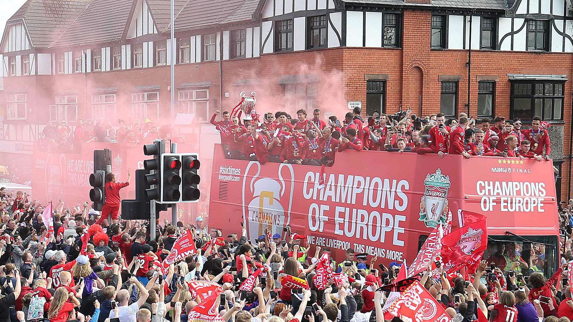 Liverpool parade