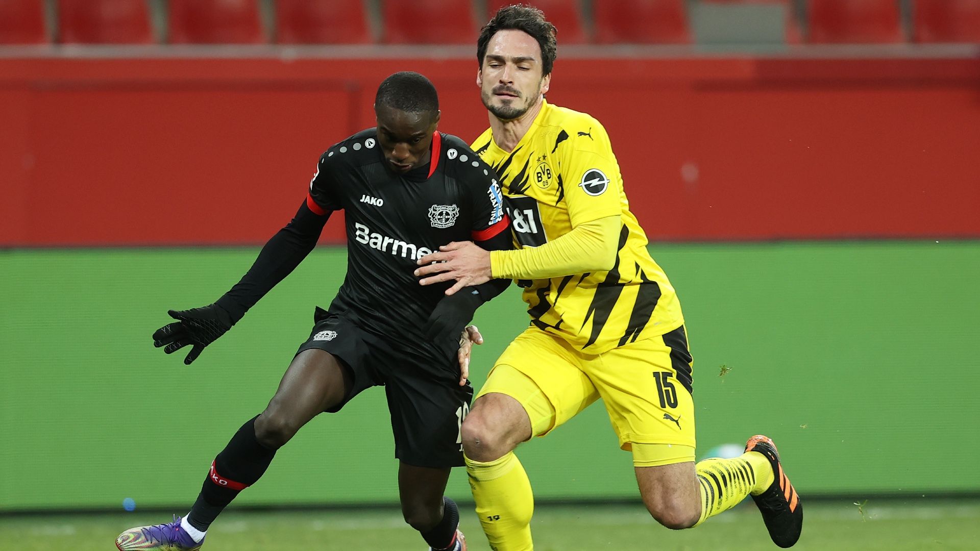 Moussa Diaby Mats Hummels Bayer Leverkusen Borussia Dortmund Bundesliga 19012021