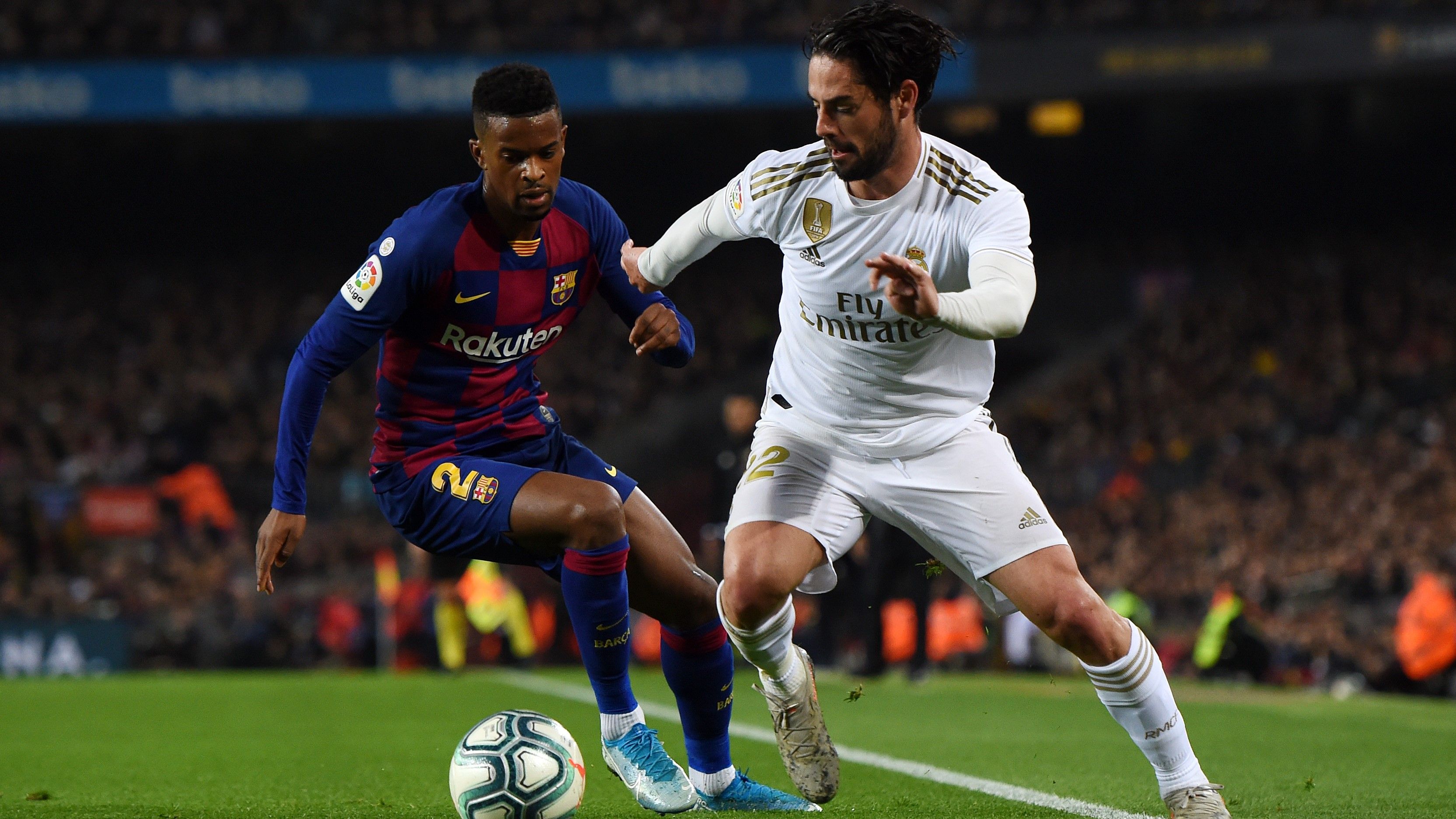 Isco Alarcon Nelson Semedo Barcelona Real Madrid El Clásico LaLiga 18122019