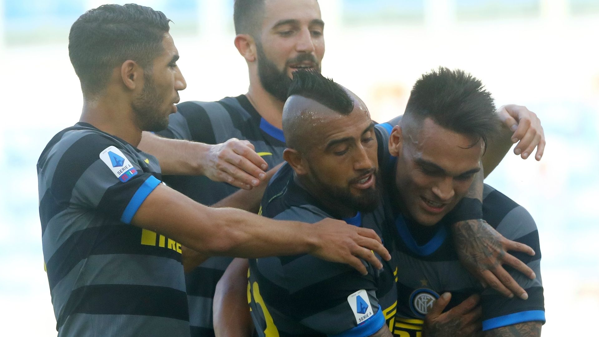 Arturo Vidal - Lautaro Martínez Lazio Inter 04102020