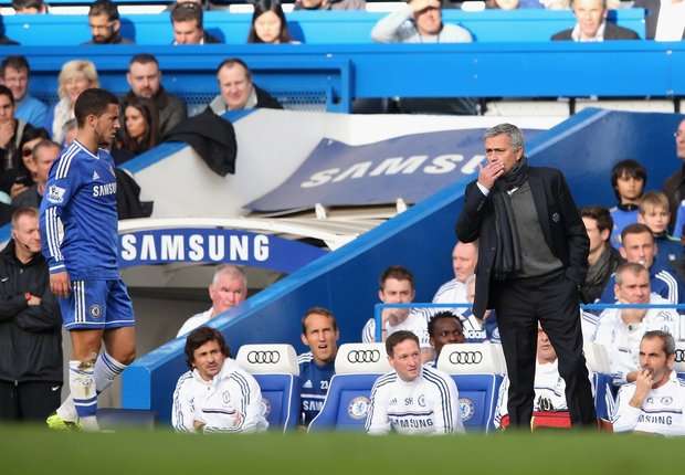 Eden Hazard Jose Mourinho Chelsea