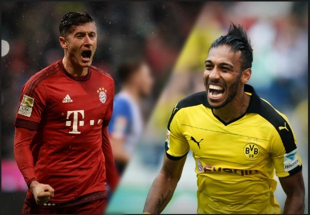 Montage lewandowski aubameyang