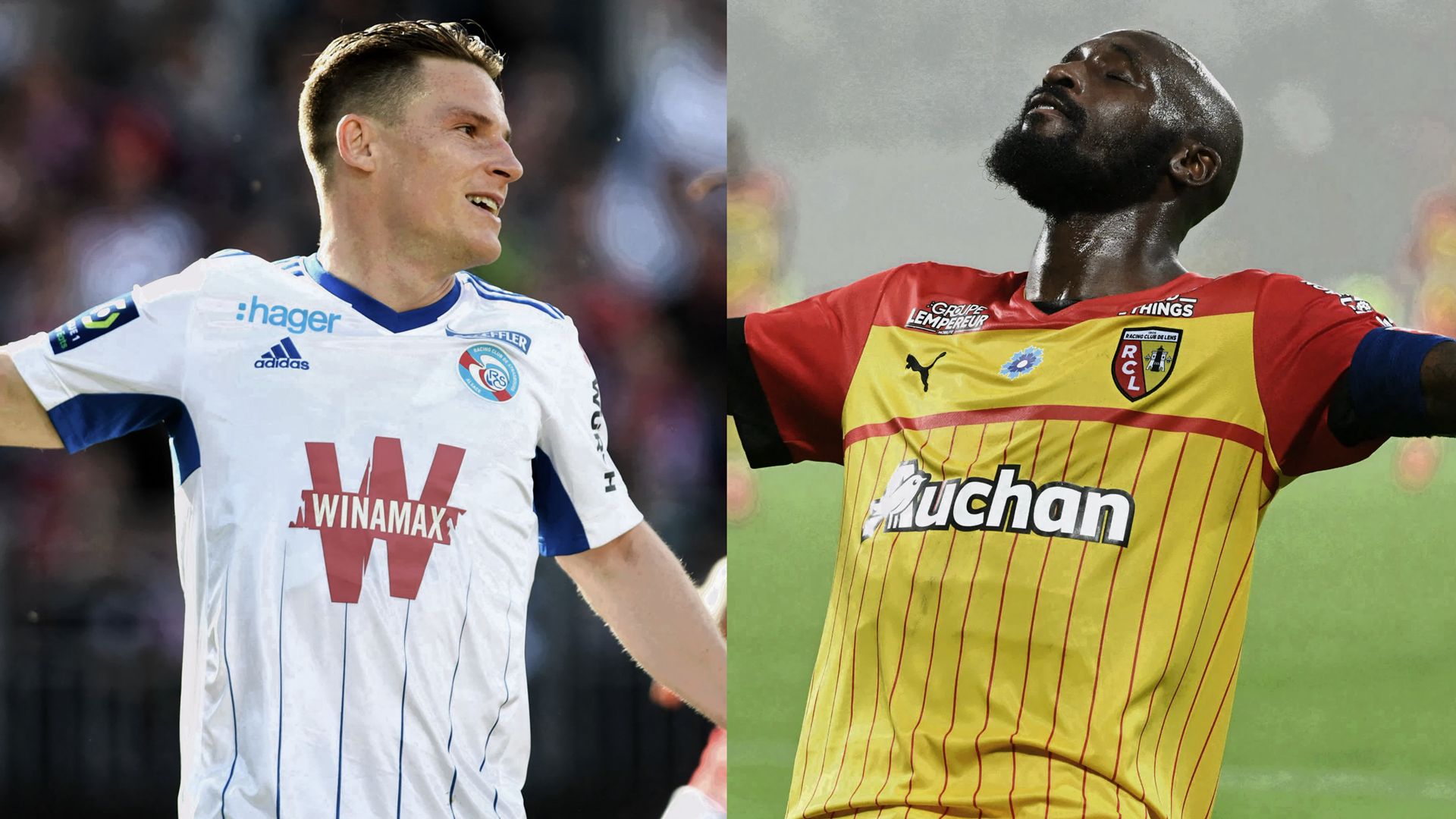 Strasbourg Lens Gameiro Fofana Ligue 1