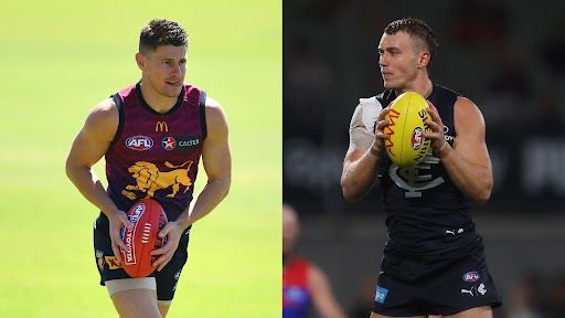 Dayne Zorko Patrick Cripps Brisbane Lions Carlton