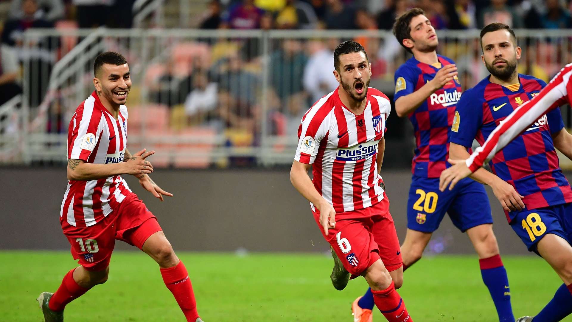 Barcelona Atletico madrid super cup 9012020
