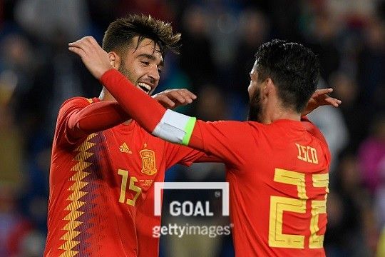 스페인 축구 국가대표팀 미드필더 멘데스(좌)와 주장 이스코(우). 사진=게티이미지