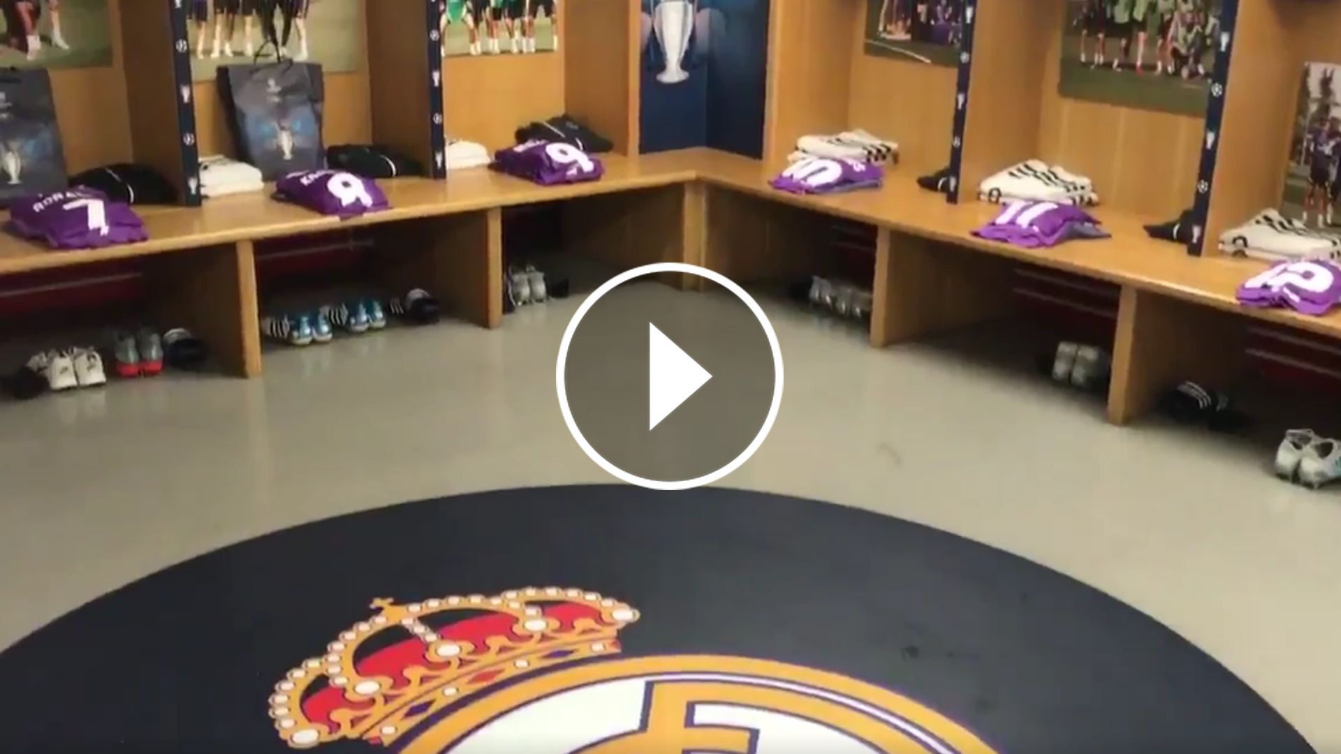 VIDEO PLAY vestuario RM