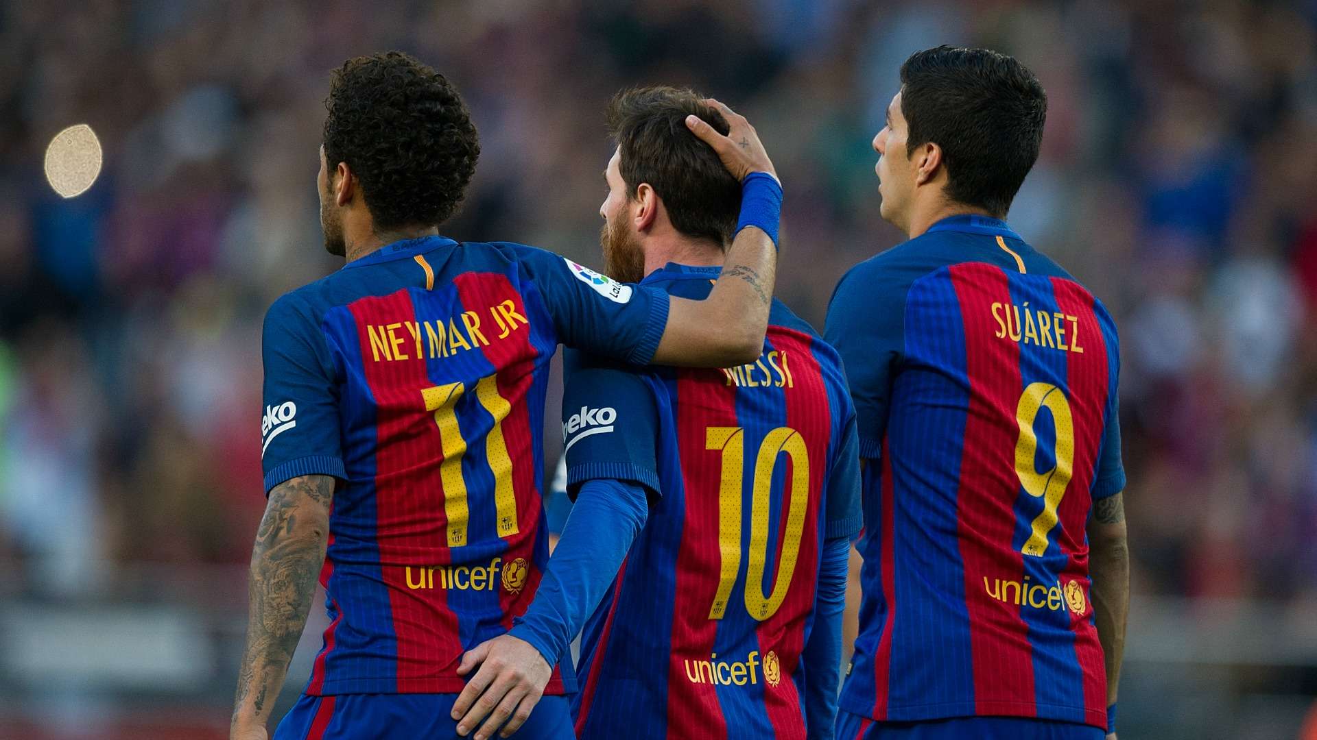 Messi, Suárez, Neymar
