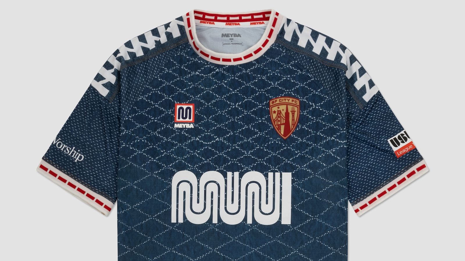 MEYBA x San Francisco City Football Club away kit