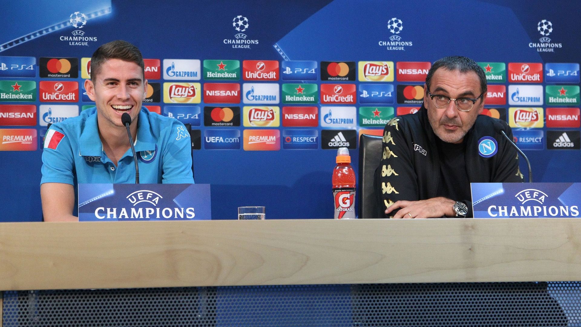 Jorginho Maurizio Sarri SSC Neape 27092016l