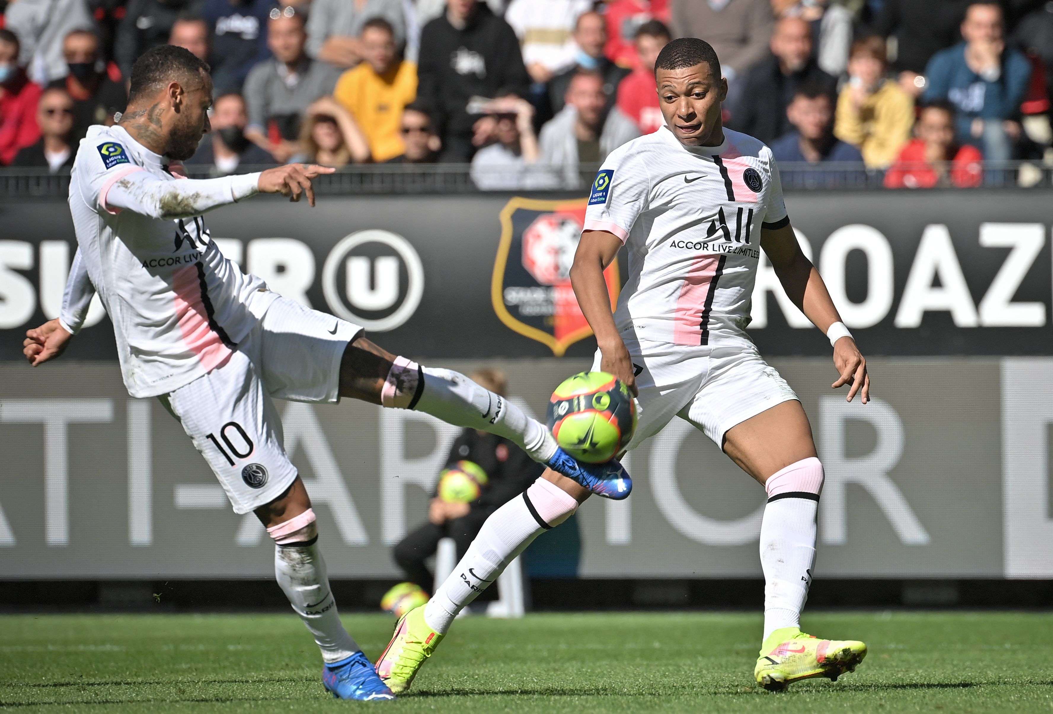 Neymar & Mbappé, Rennes vs PSG
