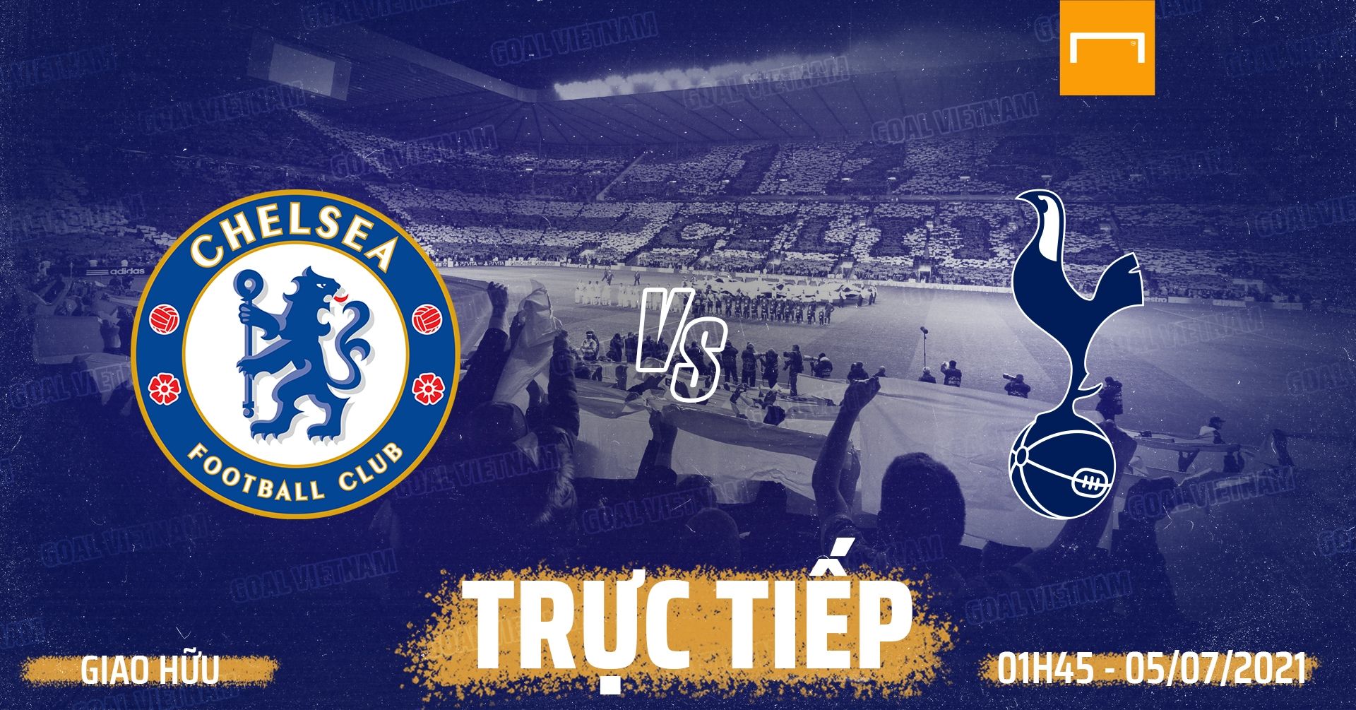 Live Chelsea vs Tottenham Hotspur Friendly 2021 GFX