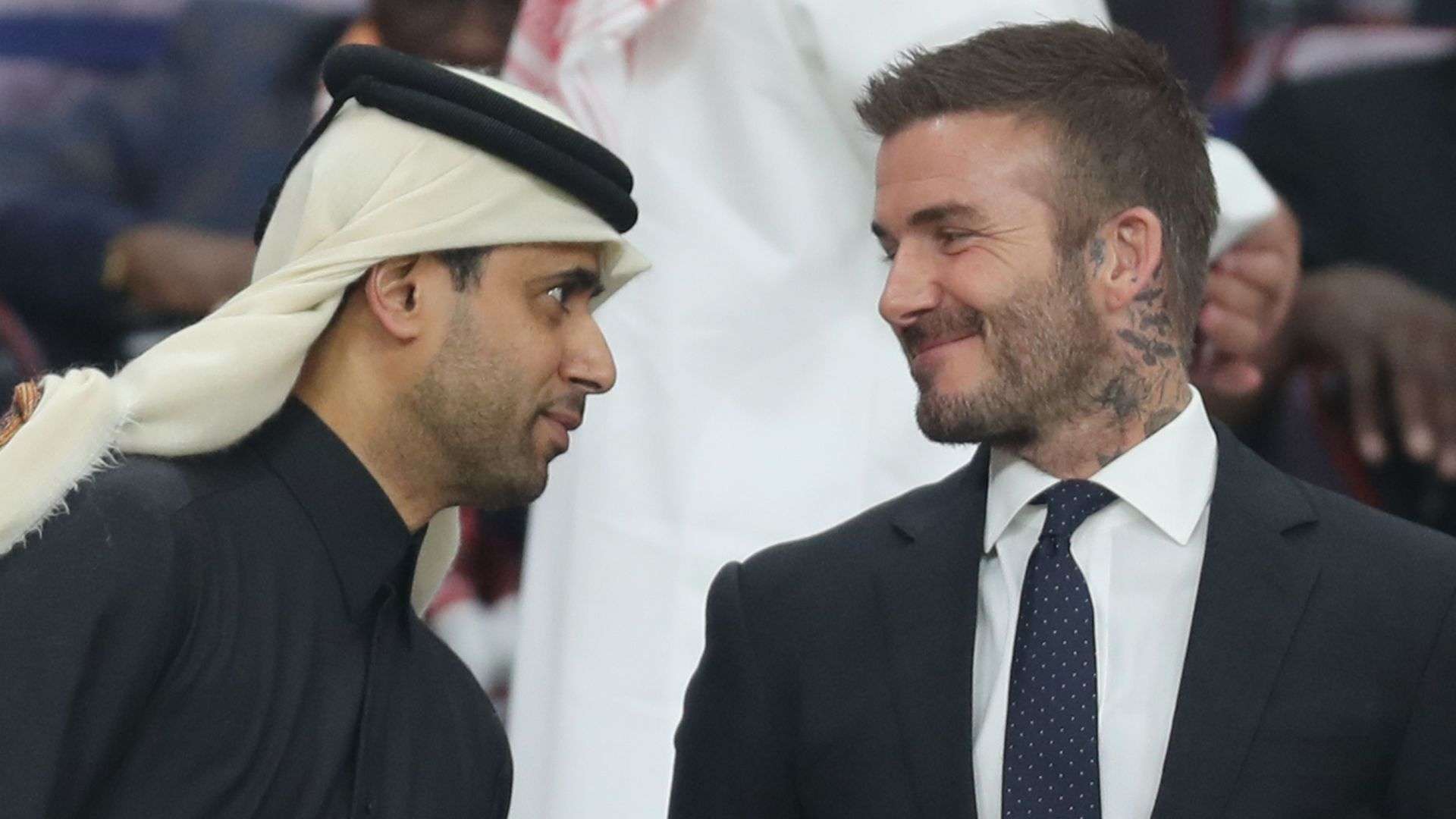 David Beckham Nasser al-Khelaifi